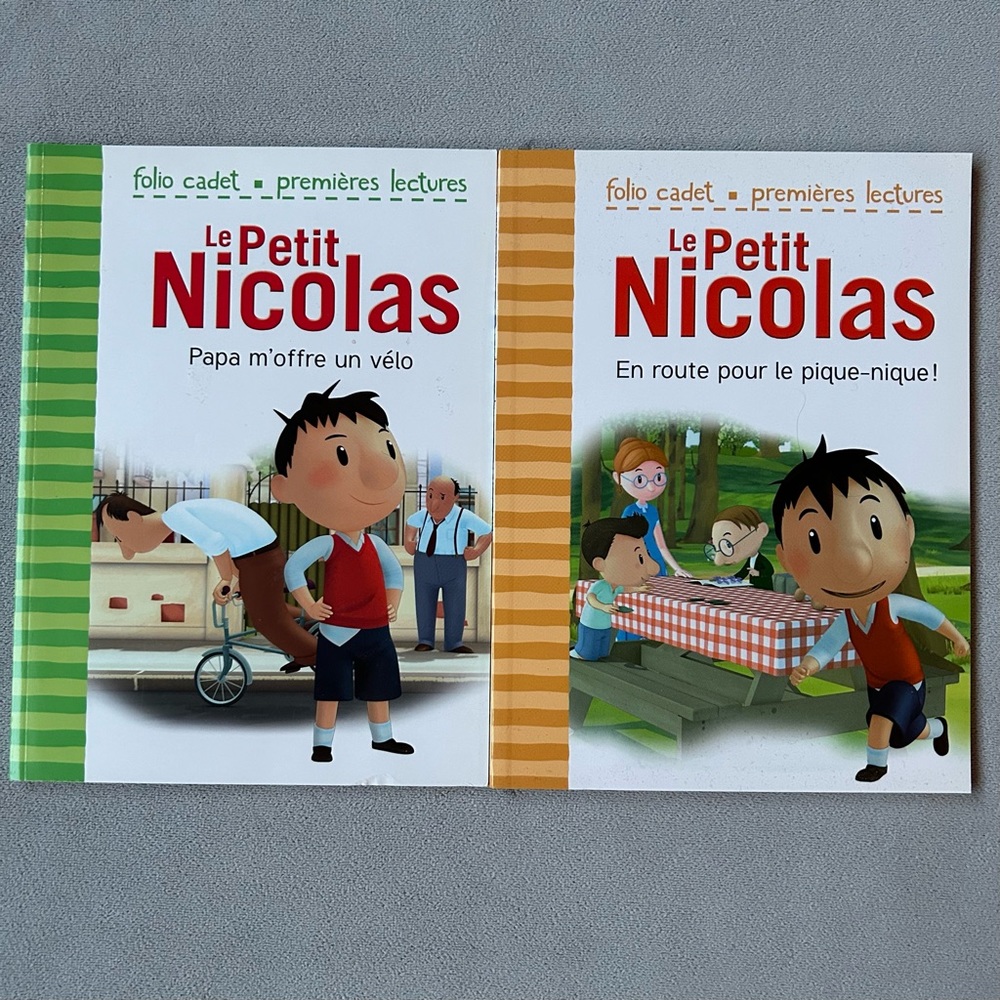 FRENCH ~ Set of 2 ~ Le Petit Nicolas #4 & #14